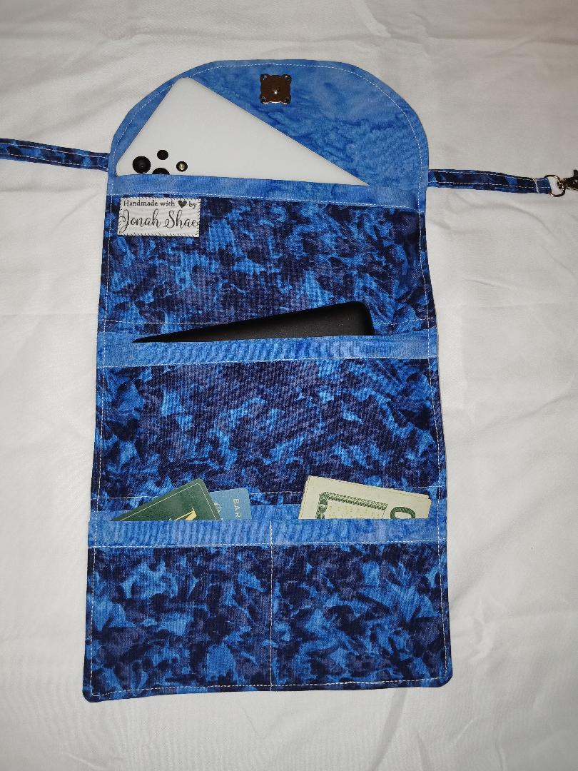 Blue Stone Hip Wallet