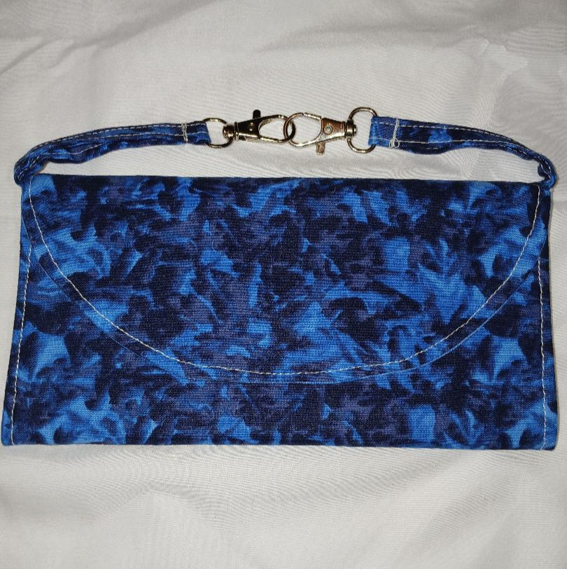 Blue Stone Hip Wallet