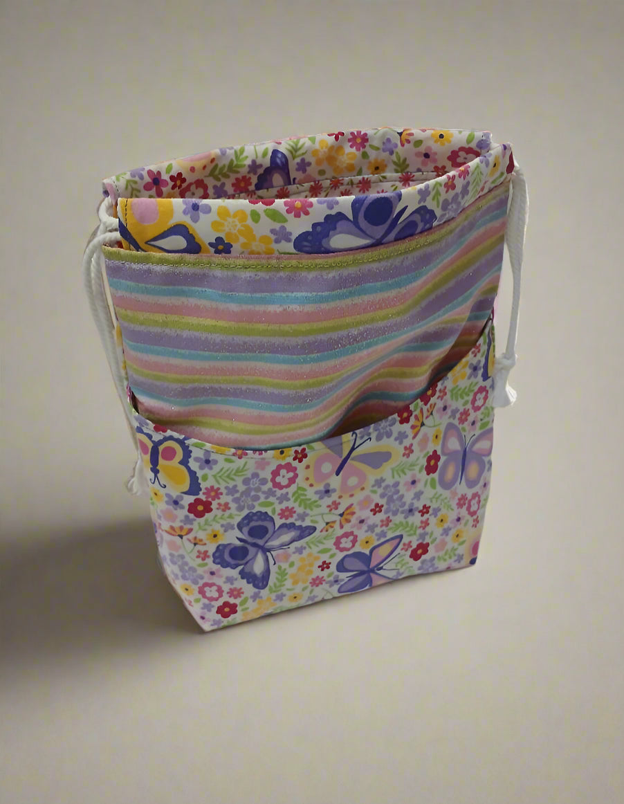 Rainbow butterfly Pouch