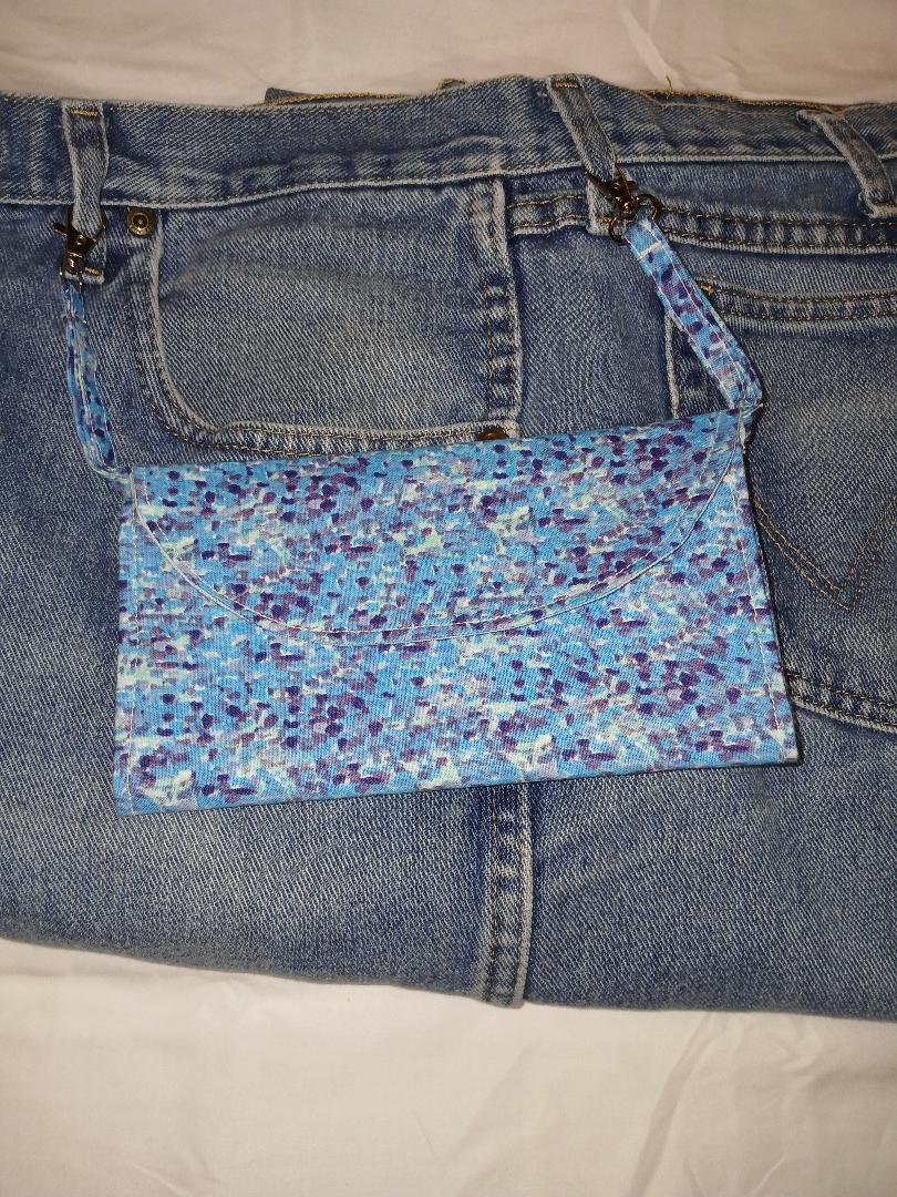 Blue/Purple Hip Wallet