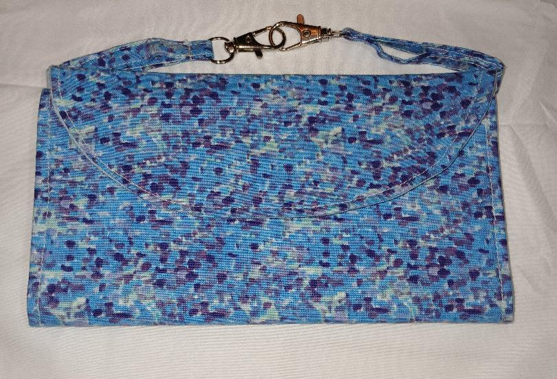Blue/Purple Hip Wallet