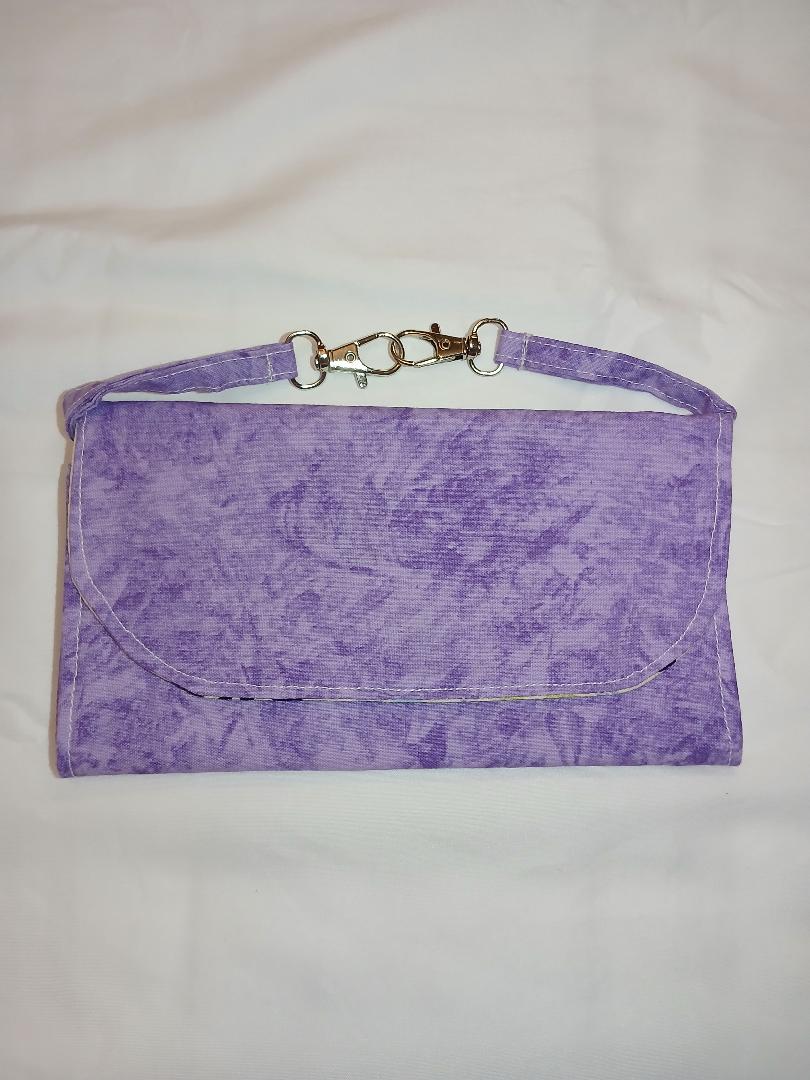 Brushed Purple Hip Wallet