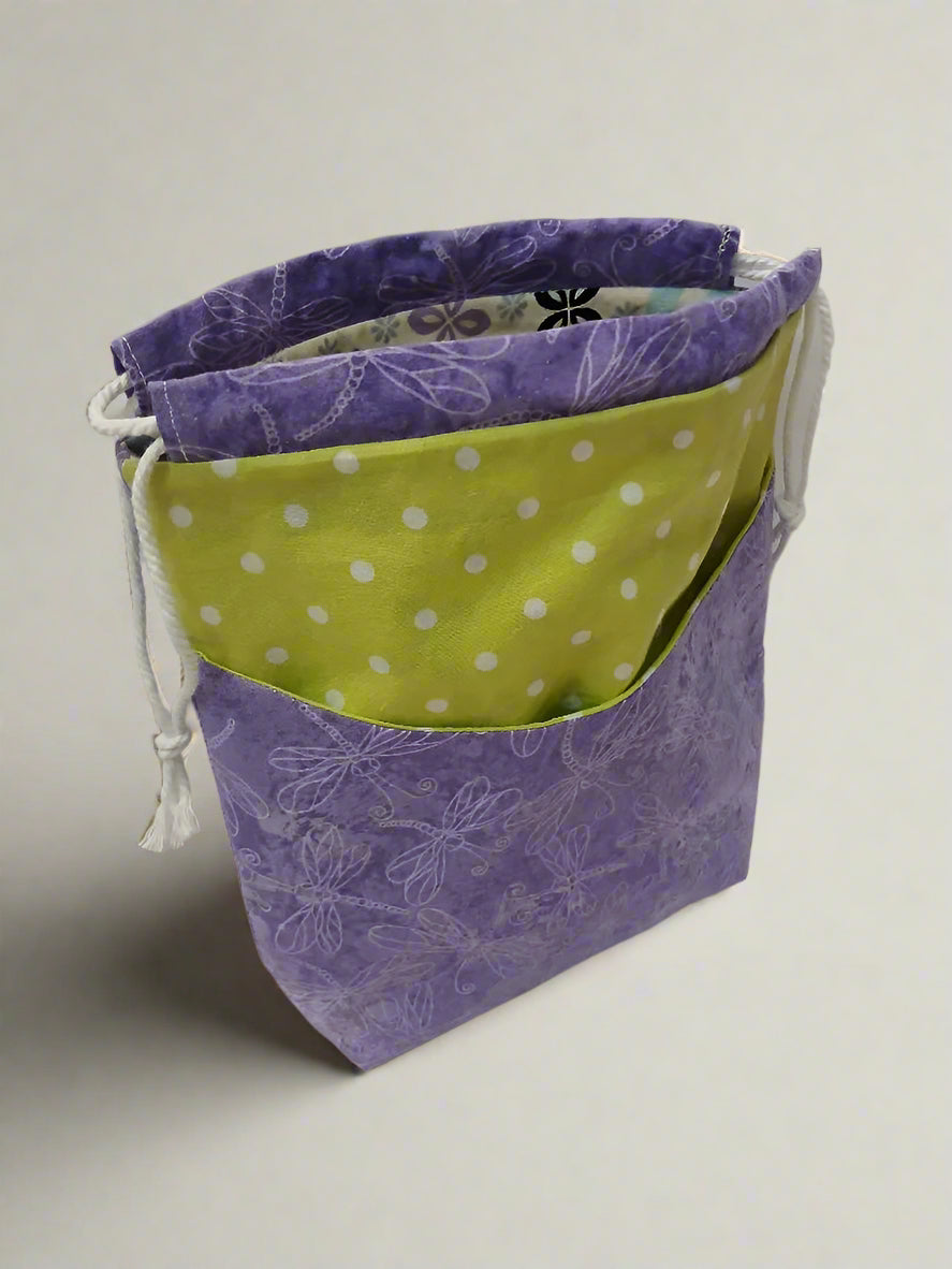 Purple/Green Pouch