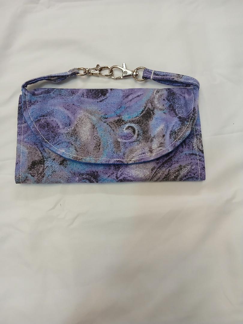 Purple/Blue Hip Wallet