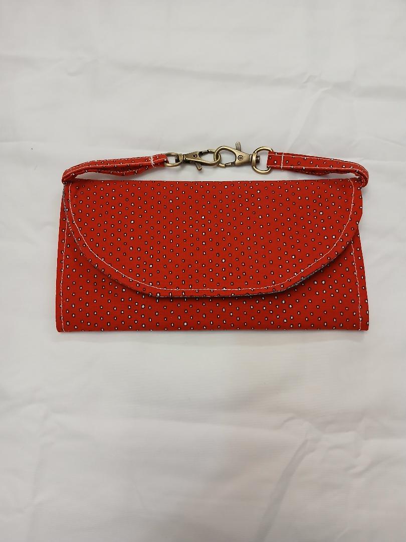 Red/Grey Hip Wallet