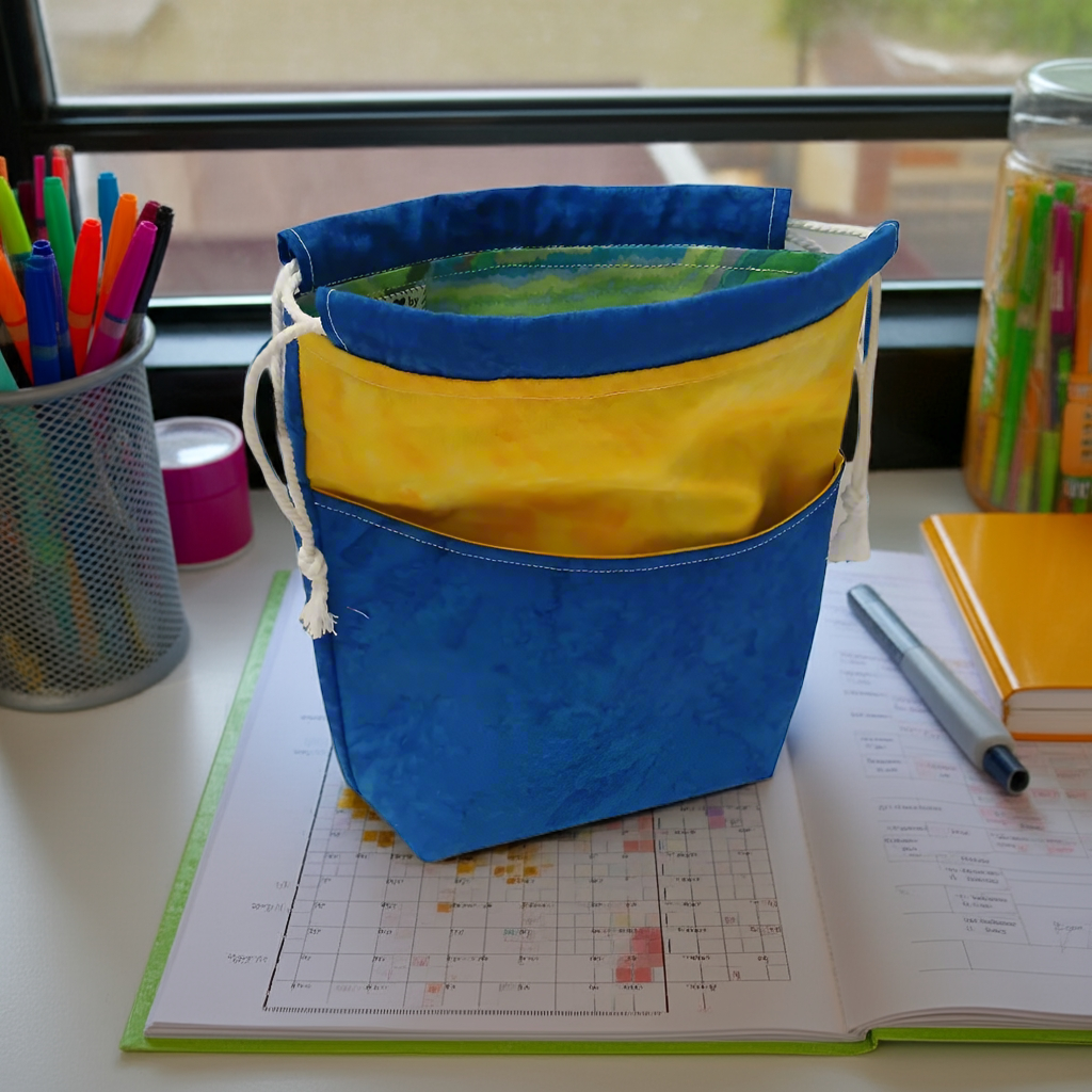 Blue/yellow Pouch