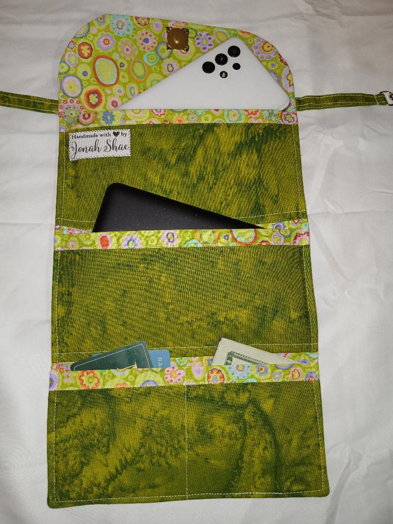 All Green Hip Wallet