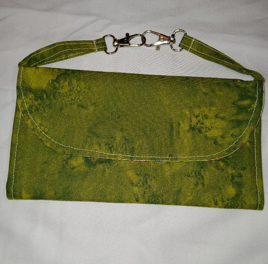 All Green Hip Wallet