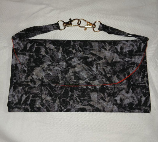 Black Stone Hip Wallet