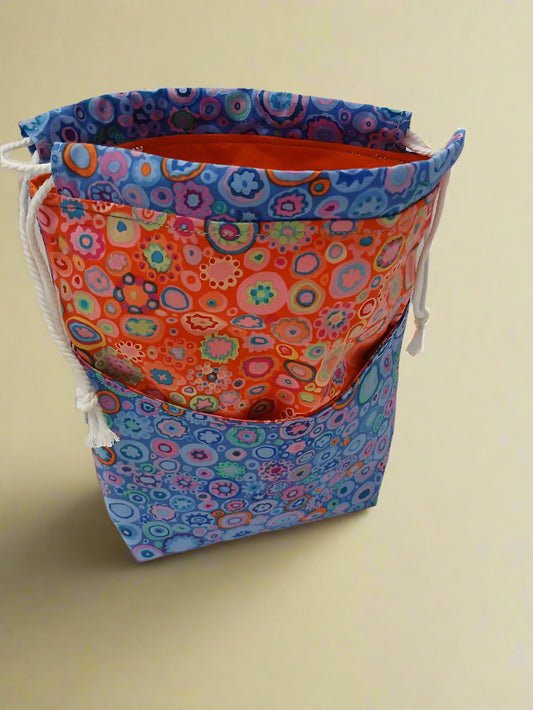 Multi color Floral Pouch