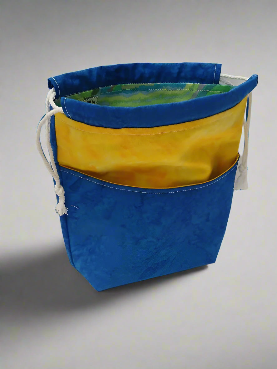 Blue/yellow Pouch