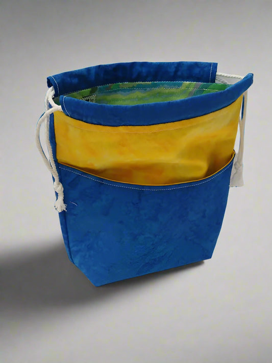 Blue/yellow Pouch