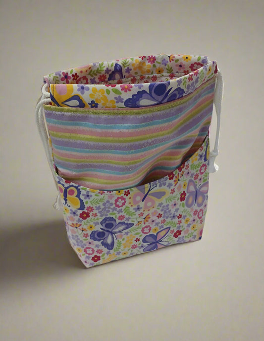 Rainbow butterfly Pouch