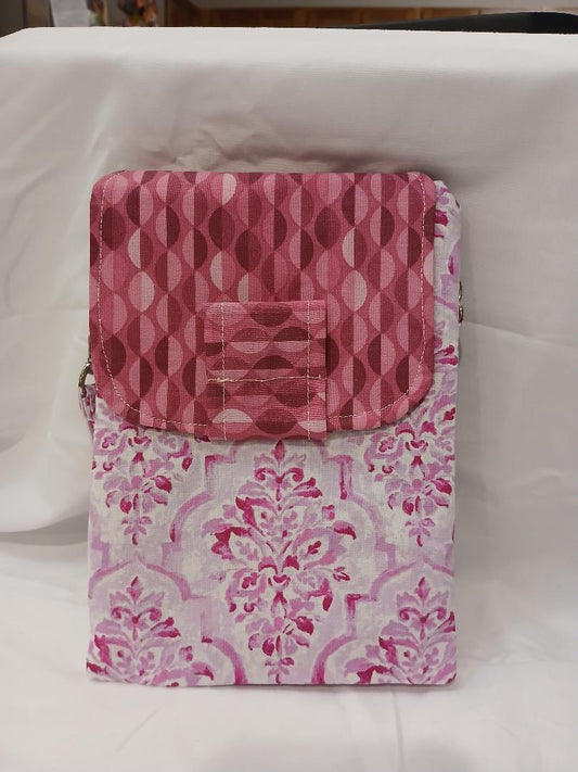 Pink Crossbody Wallet