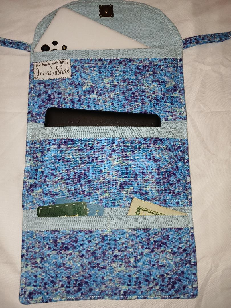 Blue/Purple Hip Wallet