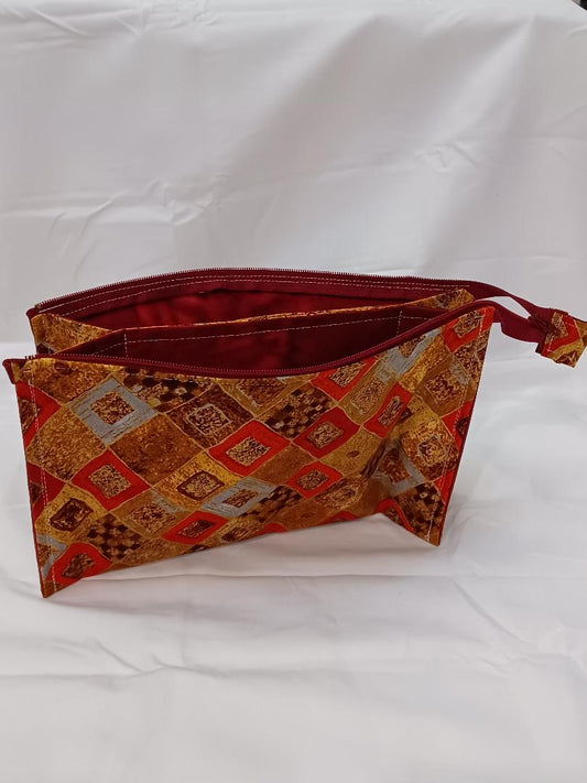 Red/Gold Clutch Purse