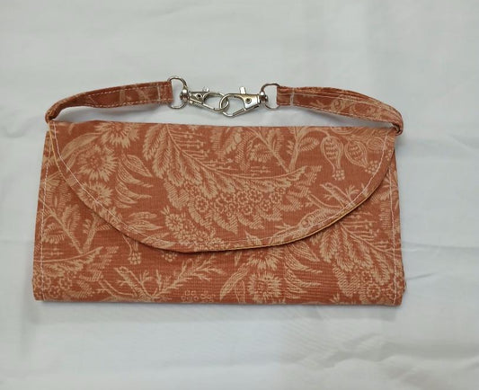 Rust/Cream Hip Wallet