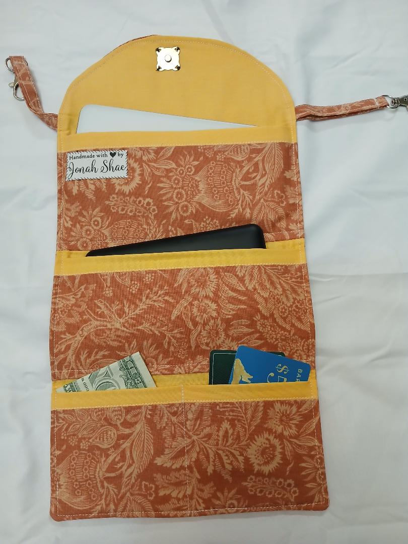 Rust/Cream Hip Wallet