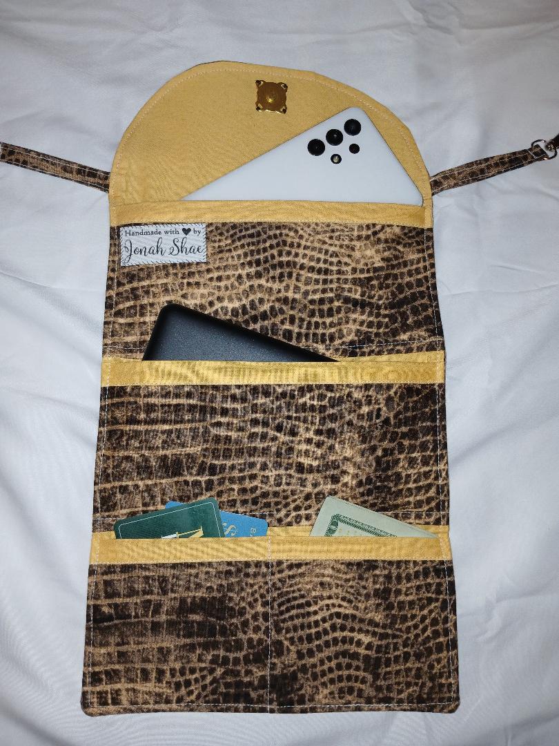 "Snakeskin" Hip Wallet
