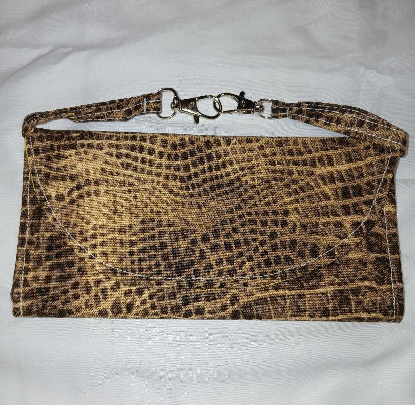 "Snakeskin" Hip Wallet